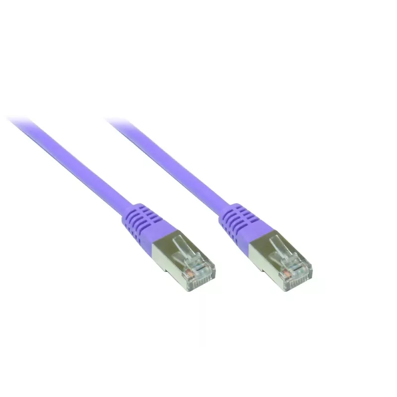 GoodConnections Alcasa 0,3 m Cat5e SF/UTP RJ45 tinklo kabelis, violetinis 855V-003