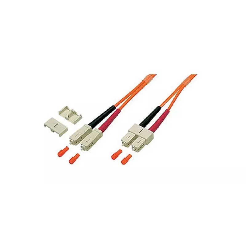 Good Connections OM2 dvigubas daugiamodis šviesolaidinis komutacinis kabelis SC/SC 5m LW-805SC