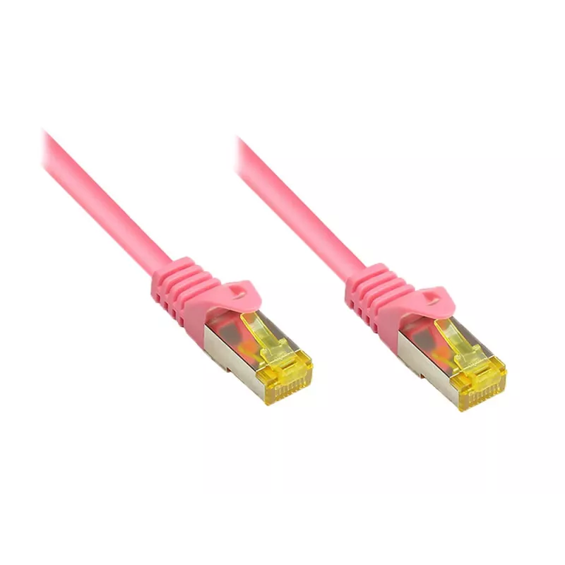 Good Connections Cat.7 S/FTP tinklo kabelis, RJ45, 40 m, purpurinis, LSZH, 600 MHz, Snagless 8070R-400M