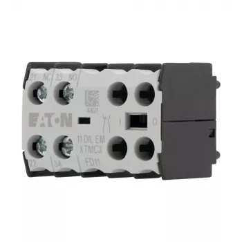 Eaton pagalbinis kontaktų blokas 1NO+1NC 11DILEM 2 polių su priverstiniu jungimu 010080