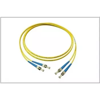 GoodConnections LW-905ST vienmodis dvigubas ST/ST optinis pataisos kabelis, 9/125 µm OS2, 5 m, geltonas