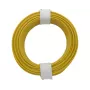 Donau Elektronik 118-3 suvyta viela 1 x 0,14 mm² geltona 10 m