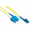 GoodConnections LW-930LS OS2 vienmodis šviesolaidinis Duplex komutacinis kabelis, LC/SC, 9/125, 30 m