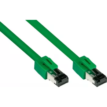 GoodConnections Alcasa 8080-005G Cat8.1 S/FTP tinklo kabelis, 0,5 m, žalias