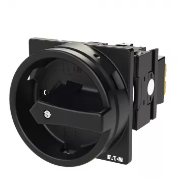 Eaton T0-2-1/EA/SVB-SW 3 polių pagrindinis jungiklis atjungėjas, 20 A, 690 V AC, paviršinis montavimas, juoda rankena, IP65 041246