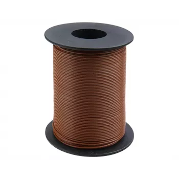 Donau Elektronik 105-8-100 montažinis laidas 1 x 0,20 mm² rudas 100 m