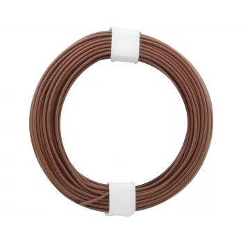 Donau Elektronik 118-8 vienagyslė lanksti viela 1 x 0,14 mm² ruda 10 m