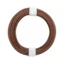 Donau Elektronik 118-8 vienagyslė lanksti viela 1 x 0,14 mm² ruda 10 m