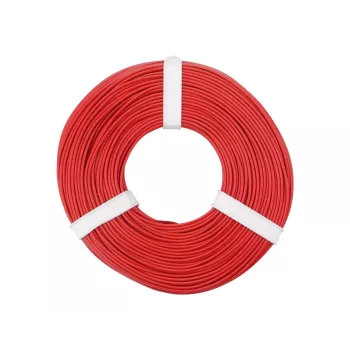 Donau Elektronik 125-050 lankstusis montažinis laidas 0,25 mm² raudonas 50 m