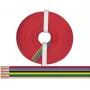 Donau Elektronik 225-885-10 8 gyslų lankstusis laidas 0,25 mm², 10 m, įvairiaspalvis
