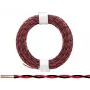 Donau Elektronik 210-10 litzinis laidas 2 x 0,04 mm² raudonas/juodas 10 m