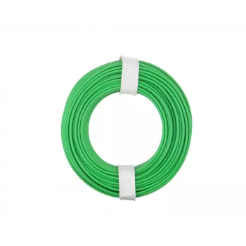 Donau Elektronik 175-014 LiY suvyta montažinė viela 1 x 0,75 mm² žalia 10 m