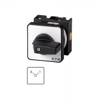 Eaton T0-3-15475/E On-Off jungiklis 3 polių 20A 690V AC IP65 su sukamuoju rankenėle 013022