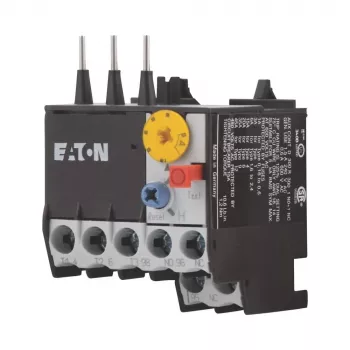 Eaton ZE-0.4 šiluminė perkrovos relė, 0,25-0,4A, 690V AC, 3 polių, 1NO+1NC, 10A klasė, tiesioginis montavimas 014300