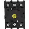Eaton P1-32/E 3 polių pagrindinis jungiklis / apkrovos atjungiklis, 32 A, 690 V AC, IP65 priekis, sukamasis rankenėlė juoda/balta 079065