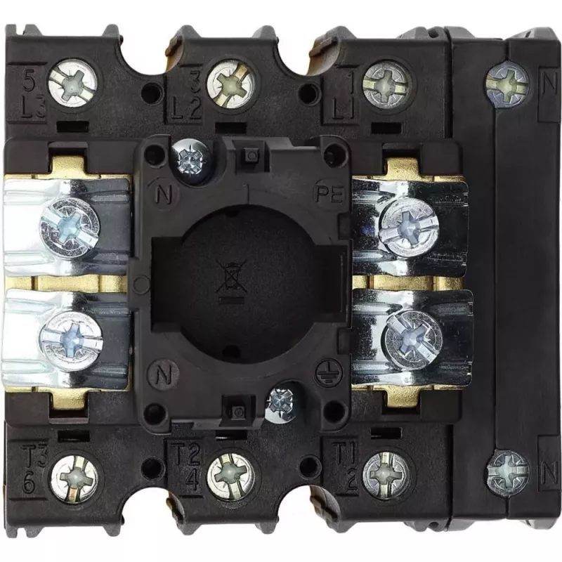 Eaton P3-100/EA/SVB/N pagrindinis jungiklis 100A 3P+N įleidžiamo montavimo 019890
