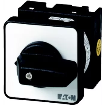 Eaton T0-2-8211/E 2 polių ON-OFF svirtinis jungiklis, 20A, 690V AC, IP65, juodas 022234