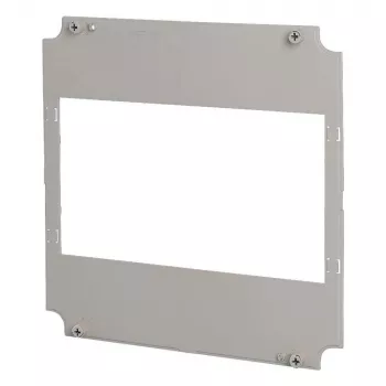 Eaton GA-RS-I44 tvirtinimo plokštė, plastikinė, pilka, 375 x 375 x 20 mm, skirta CI serijos korpusams 022653