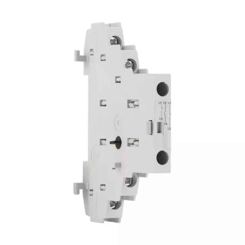 Eaton NHI12-PKZ0 pagalbinis kontaktų blokas, 1NO+2NC, šoninis montavimas PKZ0/PKE, baltas 072895