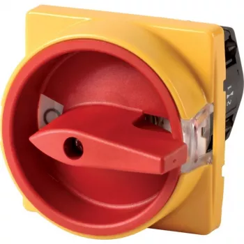 Eaton TM-1-8291/E/SVB 2 polių sukamasis atjungimo jungiklis, 25 A, IP65, raudonas/geltonas 045478