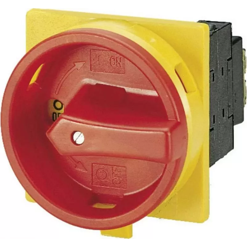 Eaton TM-1-8291/E/SVB 2 polių sukamasis atjungimo jungiklis, 25 A, IP65, raudonas/geltonas 045478