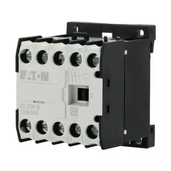 Eaton DILEEM-10 mini kontaktorius, 3 polių, 9 A, 230 V AC / 240 V AC ritė, 1 NO pagalbinis, 690 V izoliacija 051608