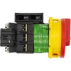 EATON P1-32/EA/SVB/HI11 pagrindinis jungiklis, 3 polių, 32 A, skydinis montavimas, raudonas/geltonas 072567