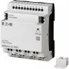 Eaton EASY-E4-UC-16RE1 easyE4 valdymo relė, 8 DI, 4 AI, 8 relinės išvestys, Ethernet, LCD, DIN bėgelis