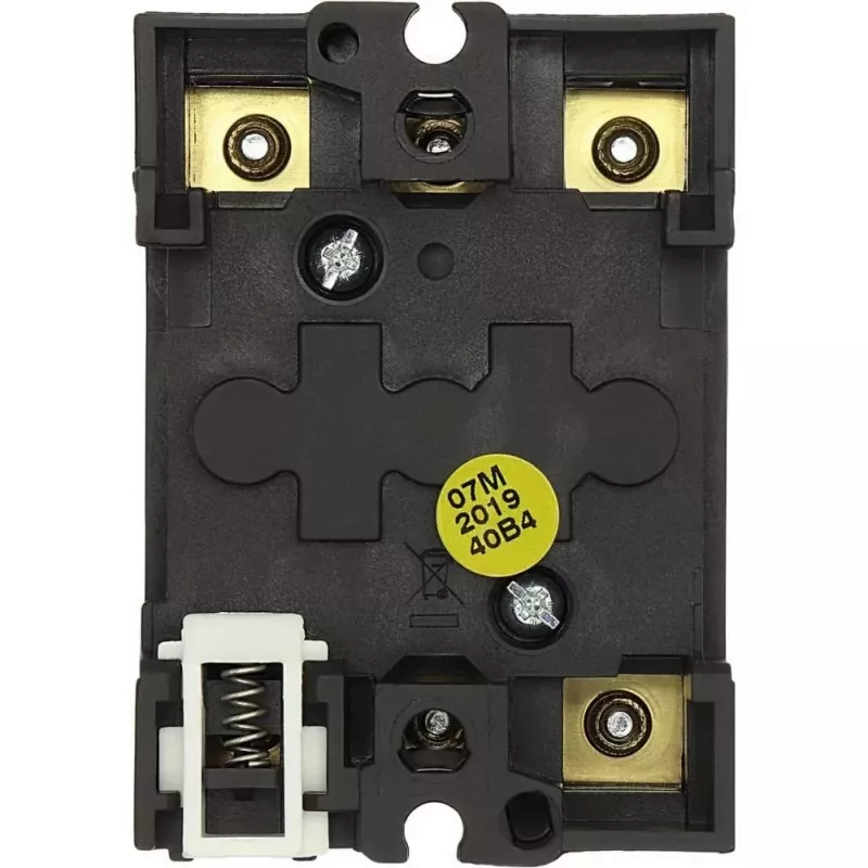 Eaton P1-32/V/SVB pagrindinis jungiklis su avariniu stabdymu, 3 polių, 32A, IP65, tarpiniam montavimui, 095676