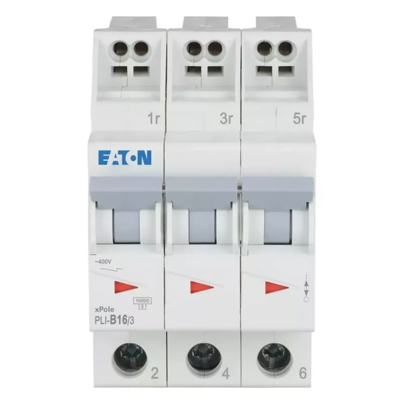 Eaton PLI-B16/3 tipo B 16 A 3 polių automatinis jungiklis 101314