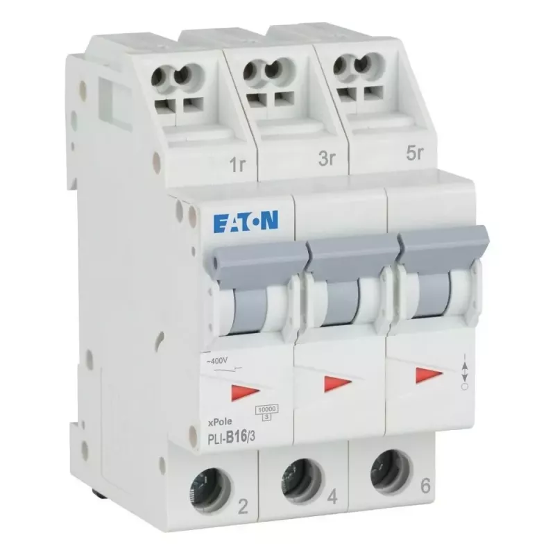 Eaton PLI-B16/3 tipo B 16 A 3 polių automatinis jungiklis 101314