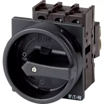 Eaton P1-32/EA/SVB-SW/N 3 polių pagrindinis jungiklis 32 A, IP65, juodas 093452