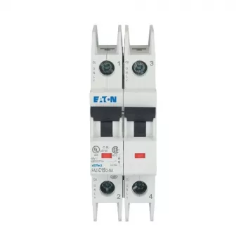 Eaton FAZ-C15/2-NA 15 A 2 polių C charakteristikos automatinis jungiklis (MCB) 102169