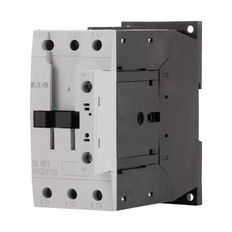 Eaton DILM72(RDC24) galios kontaktorius, 3 polių, 72 A, 24 V DC ritė 107671
