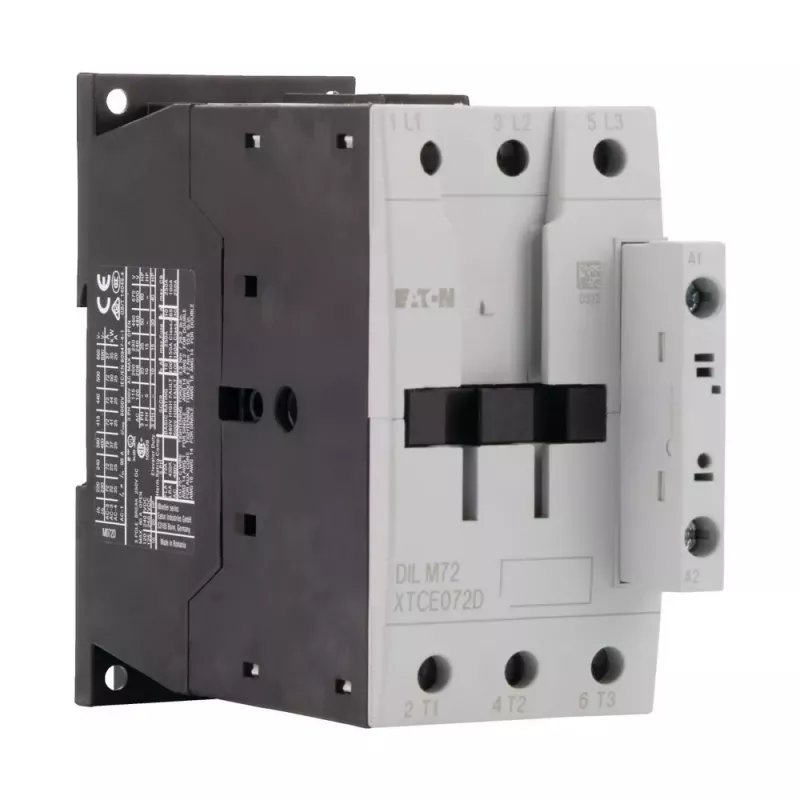 Eaton DILM72(RDC24) galios kontaktorius, 3 polių, 72 A, 24 V DC ritė 107671