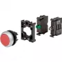Eaton M22-DL-R-K10LED-BVP apšviestas mygtukas, raudonas, 1NO, LED 12-30V AC/DC, plastikinis priekinis žiedas 110932