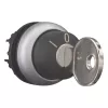 Eaton M22-WRS3-MS3 raktinis perjungiklis, 3 padėtys, fiksuotas, 22,5 mm, juodas/sidabrinis 111774