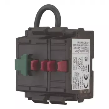Eaton M22-K02SMC10 galios relė, 2 NC, priekinis montavimas, varžtiniai gnybtai, juoda 121474