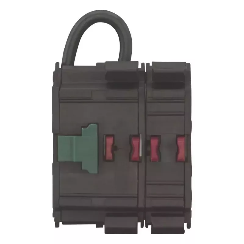 Eaton M22-K02SMC10 galios relė, 2 NC, priekinis montavimas, varžtiniai gnybtai, juoda 121474