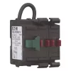Eaton M22-K02SMC10 galios relė, 2 NC, priekinis montavimas, varžtiniai gnybtai, juoda 121474
