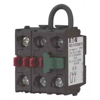 Eaton M22-KC02SMC10 kontaktinis elementas, 2 NC, varžtiniai gnybtai, priekinis montavimas 121720