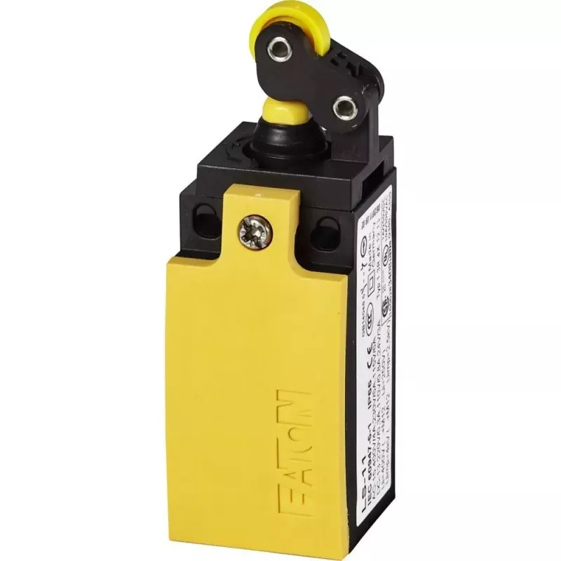 Eaton LS-S11/LS ribinis jungiklis su ritinėlio svirtimi, momentinis, 1NO+1NC, 400VAC 4A, IP67, 106787