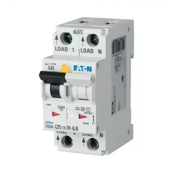 Eaton FRBDM-B16/1N/001-G/A RCBO 16A 10mA 1P+N B kreivė 230V 168251