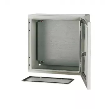 Eaton CS-33/150 sieninis elektros skydelis, polikarbonatas, pilkas, permatomomis durelėmis, IP65, 111648