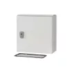 Eaton CS-33/150 sieninis elektros skydelis, polikarbonatas, pilkas, permatomomis durelėmis, IP65, 111648