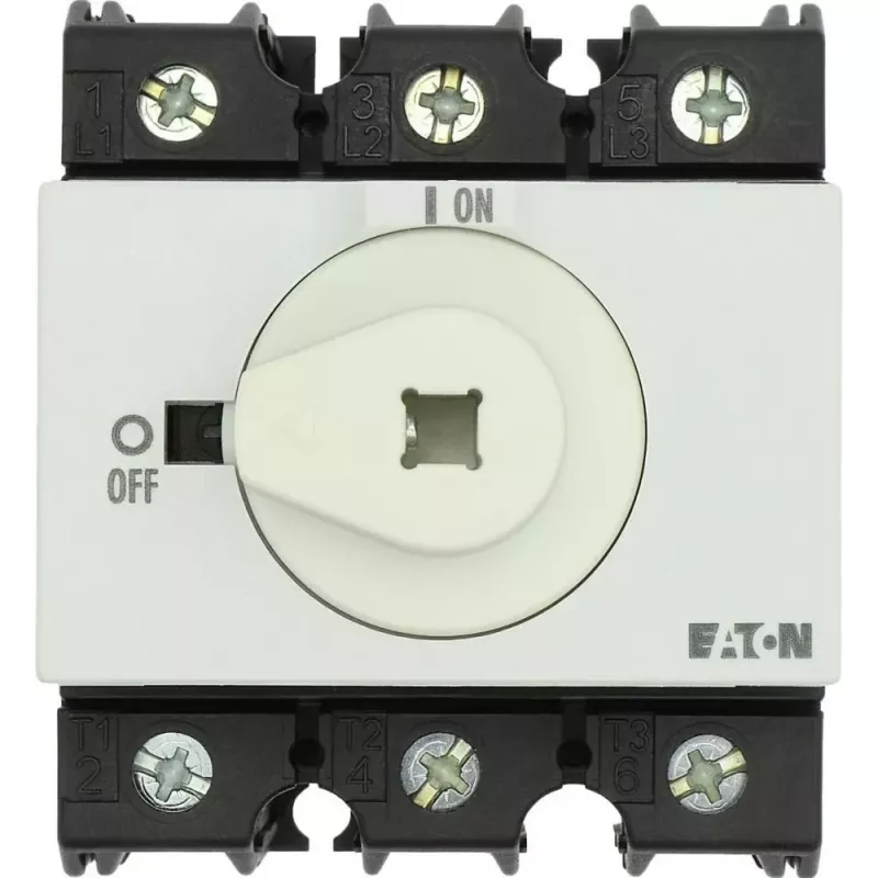 Eaton P3-63/M4/SVB pagrindinis jungiklis, 3 polių, 63A, 690V AC, skirtas montuoti ant paviršiaus, 172784