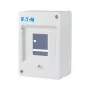 Eaton MINI-4 paviršinio montavimo skirstomasis skydas, 4 modulių vienetai, IP30, baltos spalvos (RAL 9010) 177068