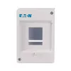 Eaton MINI-4 paviršinio montavimo skirstomasis skydas, 4 modulių vienetai, IP30, baltos spalvos (RAL 9010) 177068