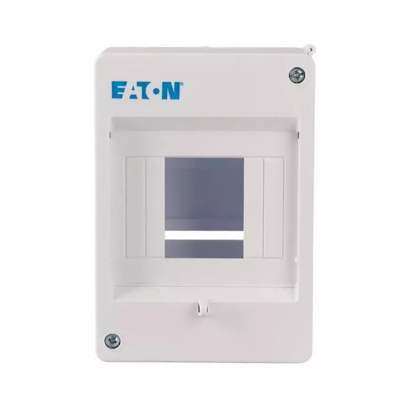 Eaton MINI-4 paviršinio montavimo skirstomasis skydas, 4 modulių vienetai, IP30, baltos spalvos (RAL 9010) 177068