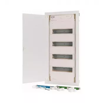 Eaton KLV-48UPP-F įleidžiamas 4 eilių 48 modulių skirstomasis skydas, baltas 178804